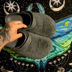 Fuzzy Crocs
